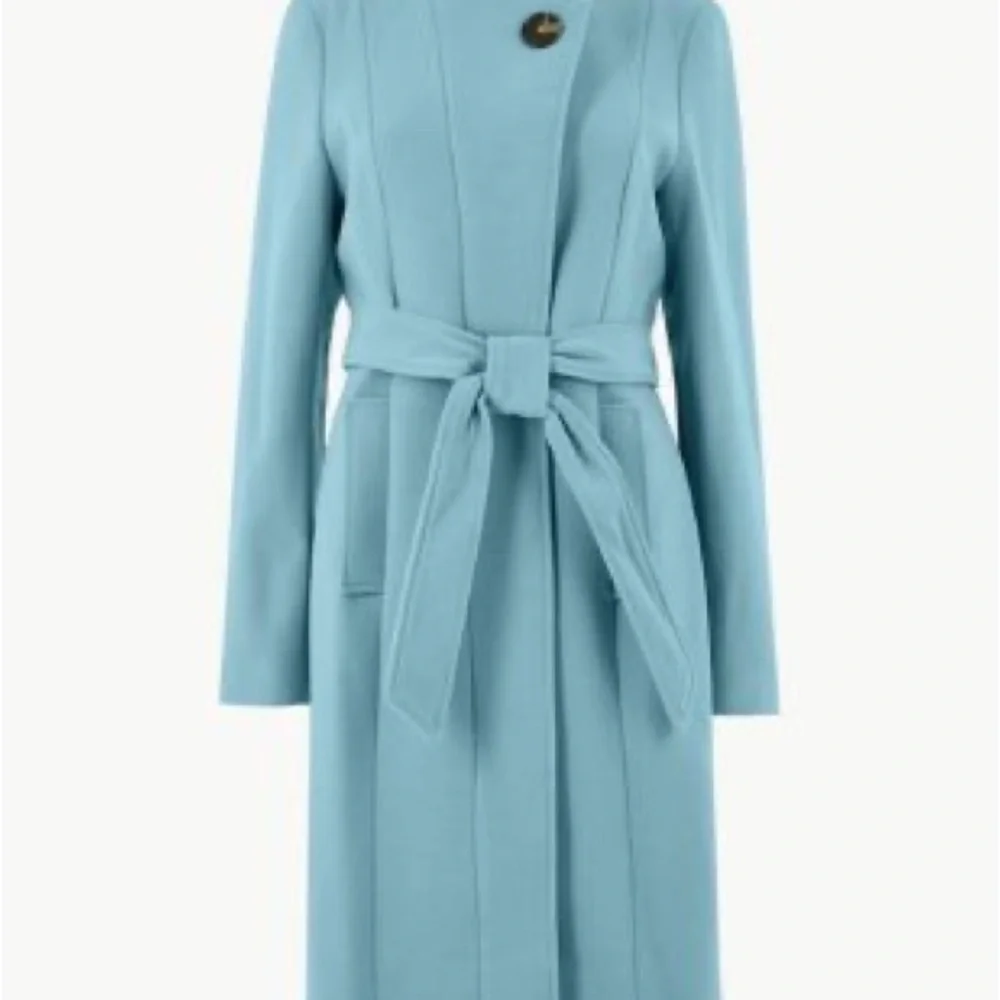 Arctic winter blue coat style coat y2k - Picture 2 of 12